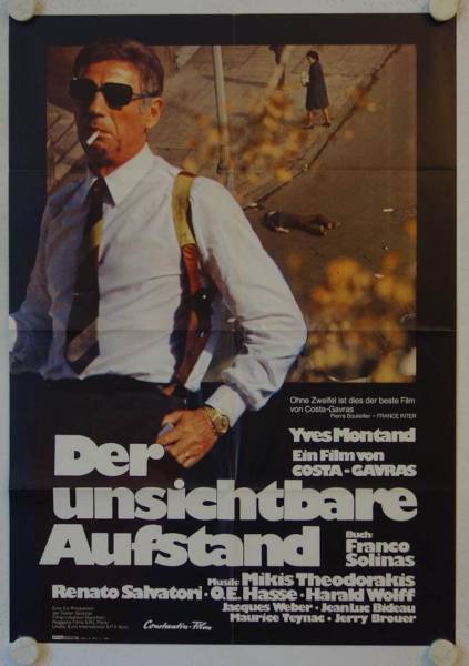 A State of Siege - Kopie original release german movie poster